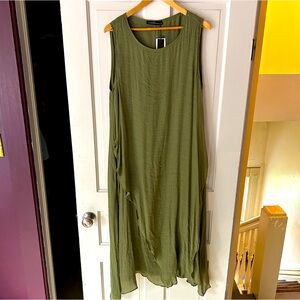 Zanzea NWT Ruffle Flowy Sleeveless Dress